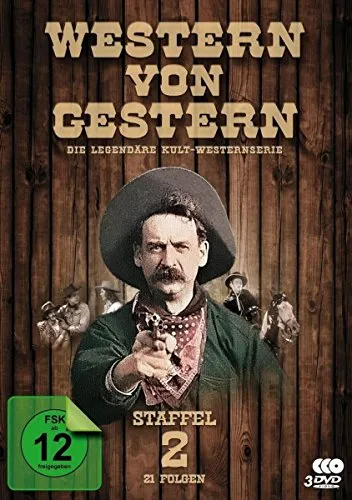Western von Gestern - Box 2 [3 DVDs] - Sammlung klassischer Western-Filme, ideal für Fans des Genres und perfekt für Filmabende.