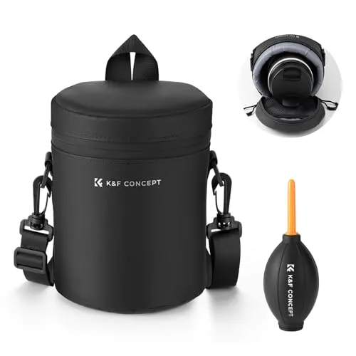 K&F CONCEPT Objektivtasche, Objektiv Tasche Kamerabeutel, M