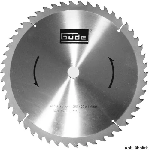 HM Kreissägenblatt 315X30HM von Güde - 48 Zähne für präzise Schnitte - Sonstige Handwerkzeuge - Hochwertiges Hartmetall-Sägeblatt mit 48 Zähnen, ideal für Tischkreissägen GTKS 315 und sorgt für saubere, präzise Schnitte.