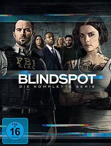 Blindspot: Die komplette Serie [21 DVDs] - Spannende Krimiserie über ein mysteriöses Tattoo-Mädchen, freigegeben ab 16 Jahren, ideal für Serienliebhaber.