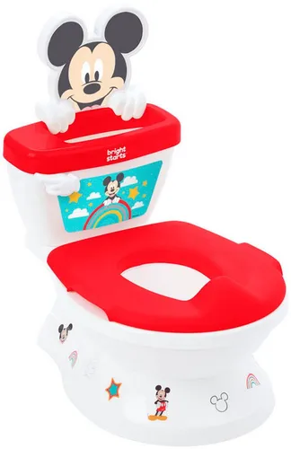 Bright Starts Toilettentrainer My Size Potty mit Sound in Rot/Weiß