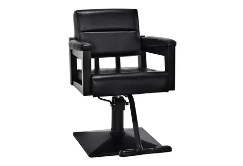 Barberpub Friseurstuhl 2058 (Schwarz)