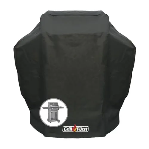 Grillfürst Grill Abdeckhaube - robuste Grill-Abdeckung 121 x 59 x 111 cm, wetterfest und wasserdicht, Abdeckung Gasgrill für Napoleon Rogue 365, Broil King GEM 320, Outdoorchef Australia 315,325