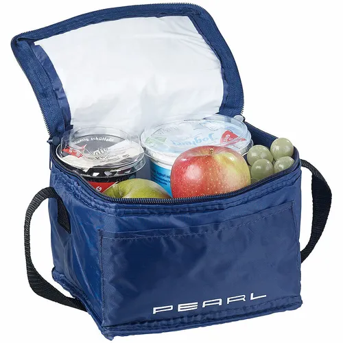 PEARL Faltbare Kühltasche: Isolierte Mini-Kühltasche mit Tragegurt, 2,5 Liter (Kleine Kühltasche, Thermotasche klein, Flaschenkühler)