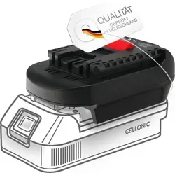 Akku-Adapter Kompatibel für DeWalt / Milwaukee 18V-20V Konverter Kompatibel mit Bosch 18V Li-ion GBA Professional Werkzeuge DM18BS