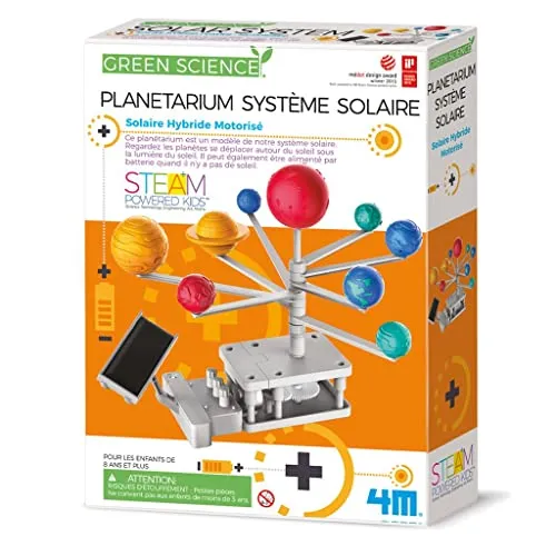 4M Green Science Solarsystem-Kit (französische Verpackung) von 4M