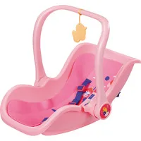 BABY born Babyschale Pink mit Tragegriff & Sicherheitsgurt