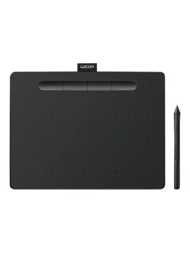 Wacom Grafiktablett Intuos S - 15,2 x 9,5 cm aktive Fläche, mit 4096 Druckstufen und programmierbaren ExpressKeys für kreative Freiheit