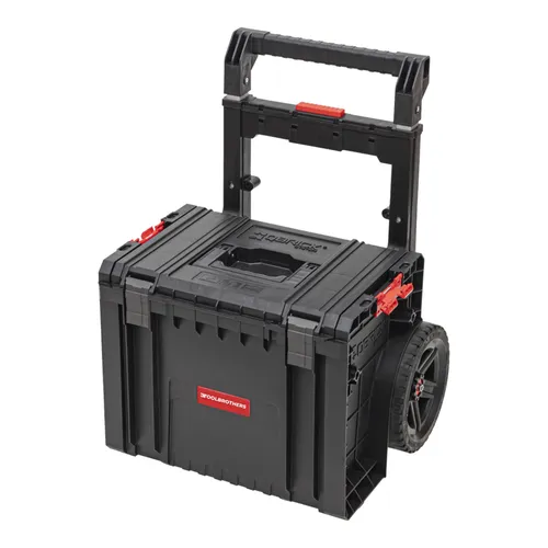 Toolbrothers RHINO L Cart Plus ECO Mobiler Werkzeugkoffer 29 l - Werkzeugkoffer mit IP54 Schutz, ideal für den Einsatz im Freien und auf Baustellen, bietet viel Stauraum und Mobilität.