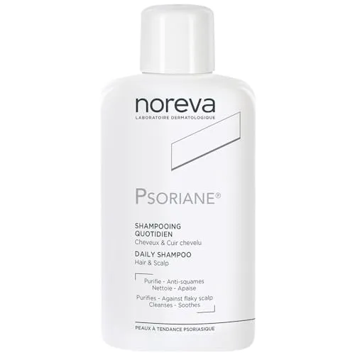 Noreva - Psoriane – Tägliches Shampoo für Kopfhaut mit Neigung zur Schuppenflechte – reinigt und reinigt – gegen Schuppen – französisches Produkt – 125 ml