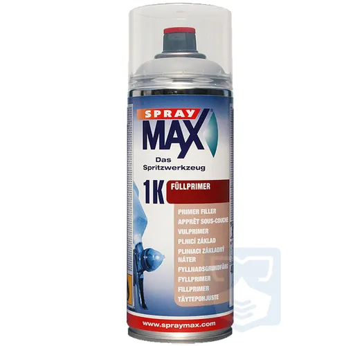 Füllprimer Spraydose Spraymax 1K Primer Sprühdose Füller hellgrau 680003