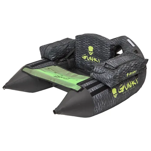 GUNKI Float Tube Squad - 150 - Float Tube für Angler, bietet hervorragende Stabilität und Komfort für unvergessliche Angelausflüge auf dem Wasser.