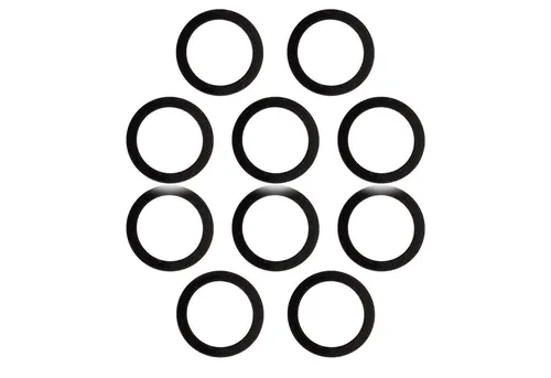 tecuro Gewindefitting Gummidichtung 1 1/2 Zoll (38 x 44 x 3,00 mm) für Überwurfmuttern