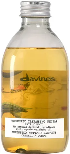 DAVINES Authentic Cleansing Nectar 280 ml - Hochwertiges Shampoo für alle Haartypen, reinigt sanft und sorgt für geschmeidiges Haar, ideal für die tägliche Anwendung.