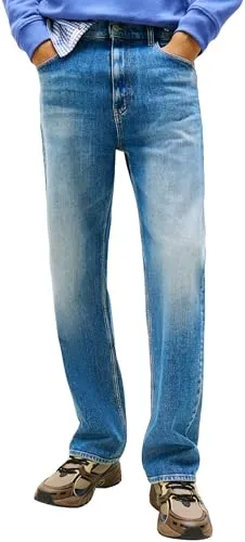 Herren Jeans OTIS Regular Straight Fit 31/32 - Klassische Denim-Jeans mit gerader Five-Pocket-Silhouette und dezenten Materialeffekten, perfekt für jeden Anlass.