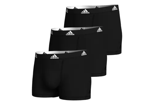 adidas Sportswear Boxershorts 3er Pack Trunk Active Flex Cotton (3-St., 3er Pack) mit kontrastfarbenem Bund
