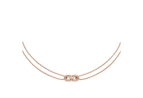 Emporio Armani Damen Halskette aus Messing mit Karabinerverschluss in Roségold - Elegante Halskette aus hochwertigem Messing in Roségold, mit sicherem Karabinerverschluss. Perfekt für jeden Anlass und ein stilvolles Accessoire für Ihr Outfit.