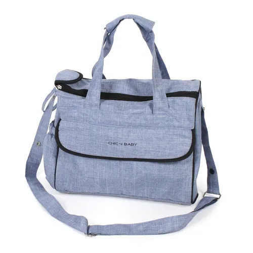 Chic 4 Baby Wickeltasche KOMFORT Jeans hellblau in blau von Chic 4 Baby