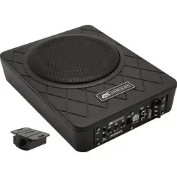 HZ800A Aktiv-Subwoofer-System - Car-HiFi-Lautsprecher mit integriertem Class A/B Verstärker, 100/200 Watt RMS/Max und Basspegel-Fernbedienung für ein beeindruckendes Klangerlebnis.