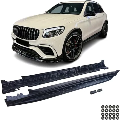 Alu Trittbretter OE Style Black Edition mit ABE !! für Mercedes GLC X253 15-22