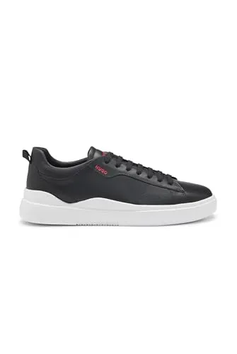 HUGO Herren Blake_Tenn_lt_n Tennis-Sneaker, Schwarz, 41 EU in schwarz von HUGO BOSS