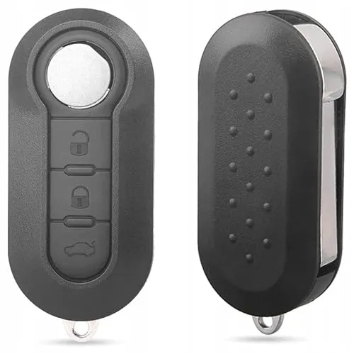 AWPARTS - Autoschlüssel-gehäuse - Funkschlüssel-Gehäuse - KFZ Fernbedienung Gehäuse Kfz-Schlüssel-Gehäuse kompatibel mit Fiat Brava, Croma, Doblo, Ducato