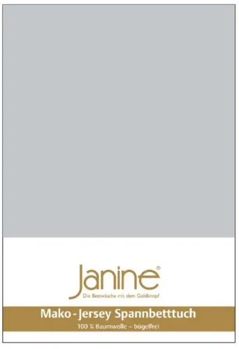 Janine Spannbettlaken Design Feinjersey 150 x 200 von Janine