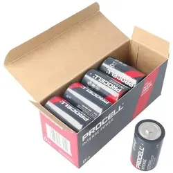Duracell Procell Intense Mono D, LR20 - 10 Stück - Batterien & Akkus, entwickelt für professionelle Geräte mit hohem Energieverbrauch und längerer Lebensdauer, ideal für Seifenspender, Blutdruckmessgeräte und mehr.