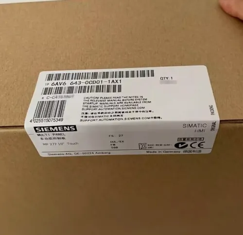 Produktbild SIEMENS 6AV6 643-0CD01-1AX1 Touchscreen