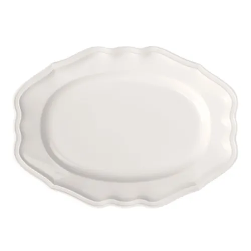 Villeroy & Boch Servierplatte Manoir Platte oval in weiß von Villeroy & Boch