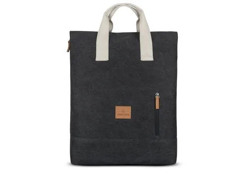 Johnny Urban Cityrucksack - 2 in 1 Rucksack & Tasche für Damen und Herren - Stylischer Cityrucksack mit wasserabweisendem Baumwoll Canvas, ideal für Uni und Büro. Inklusive gepolstertem Laptopfach und 2in1 Funktion als Rucksack oder Henkeltasche.