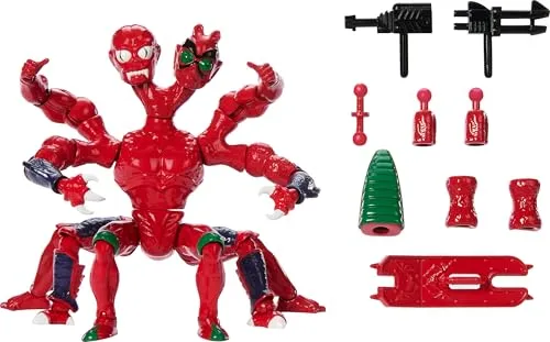 Masters of the Universe Origins Modulok Deluxe Actionfigur - Actionfigur für Kinder, 5,5 Zoll groß mit 34 modularen Teilen für kreative Mix-and-Match-Möglichkeiten und nostalgischen Charme der 80er Jahre.