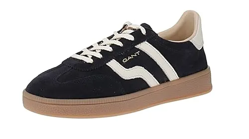 GANT Damen Sneaker Cuzima - G69-Marine, Größe 40 EU - Stilvolle Damen Sneaker aus hochwertigem Nubukleder mit flacher Gummisohle für optimalen Komfort im Alltag. Ideal für modebewusste Frauen.