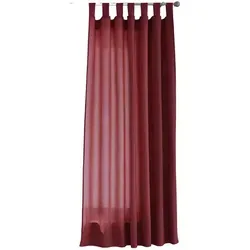 Gardinenbox Vorhang, Bordeaux, Textil, 140x175 cm, Oeko-Tex® Standard 100, Wohntextilien, Gardinen & Vorhänge, Fertiggardinen, Schlaufenschals