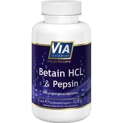 Betain HCL & Pepsin, 120 Kapseln