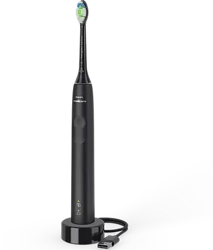 Philips Sonicare Series 4100 Schallzahnbürste (HX3681/54) - Elektrische Zahnbürsten mit sanfter Schalltechnologie für eine effektive Plaque-Entfernung und gesunde Zähne.