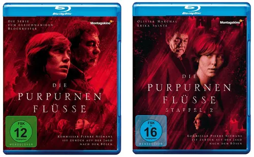 Blu-rays * DIE PURPURNEN FLÜSSE - SEASON / STAFFEL 1+2 IM SET # NEU OVP & 4