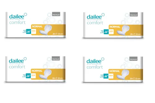 Produktbild Dailee Comfort Premium Normal 4x28 Inkontinenzvorlagen