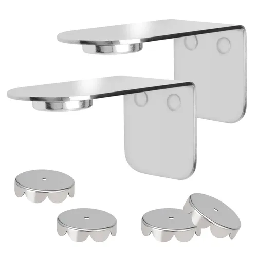 bremermann Seifenhalter 2er-Set PUREZZA - Seifenschalen – Magnet-Seifenhalter für frei hängende Seife, ideal für mehr Hygiene und weniger Reinigungsaufwand am Waschbecken.