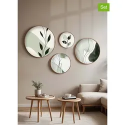 100% SOLID WOOD E2073 - Bild 45 x 45 cm - Hochwertiges Bild aus 100% massivem Holz (1,5 cm dick), perfekt für stilvolle Wanddekoration in jedem Raum.