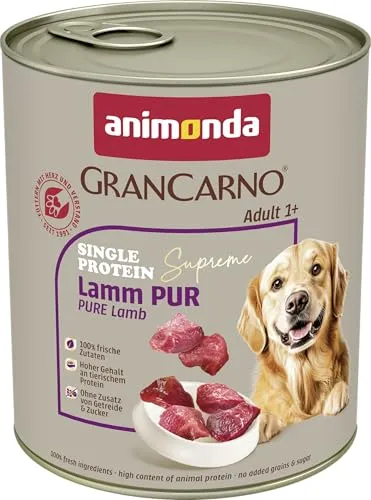 animonda GranCarno Hundefutter Lamm pur 6x800g von Grancarno