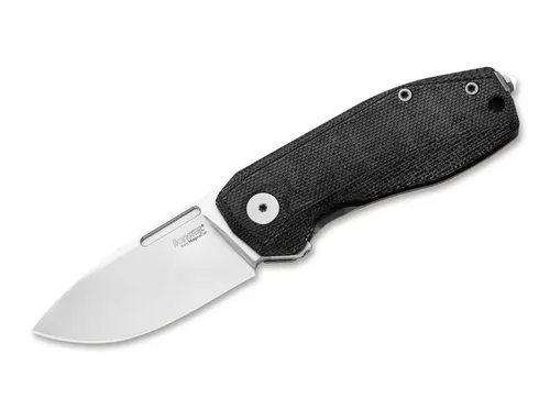 LionSteel Nano Taschenmesser mit Titanium und Micarta - Das LionSteel Nano Taschenmesser vereint elegantes Design mit Funktionalität. Der Titangriff und die schwarze Micarta-Griffschale bieten nicht nur Stil, sondern auch eine sichere Handhabung. Perfekt für den täglichen Gebrauch.
