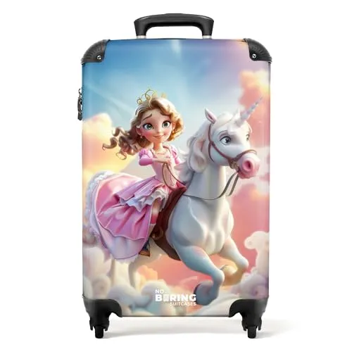 NoBoringSuitcases.com Kinderkoffer in pink von NoBoringSuitcases