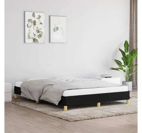 Bettgestell Schwarz 140x200 cm in schwarz von furnicato