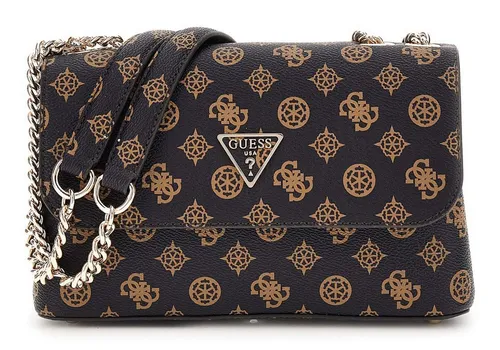 Guess Erica Eco Schultertasche dunkelbraun HWEPG951020-MLO - Handtaschen aus hochwertigem Lederimitat, umweltfreundlich und stilvoll für jeden Anlass.