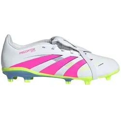 adidas Performance Fußballschuh gelb|rosa|weiß 35,5 EU - Hochwertiger Fußballschuh für Naturrasen, Größe 35,5, mit atmungsaktivem Obermaterial für optimalen Tragekomfort und Flexibilität auf dem Spielfeld.