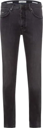 BRAX Feel Good Style Cadiz Grey Used 40/34 - Moderne Straight Fit Jeans aus hochwertigem Baumwollmix, mit sportiver Detailverarbeitung und authentischer Used-Optik für einen lässigen Look.