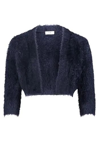 Produktbild Vera Mont Damen Strickbolero mit Struktur XL, Night Sky