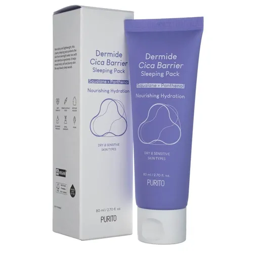 Purito Regenerierende Nachtcreme Dermide Cica Barriere, 80 ml