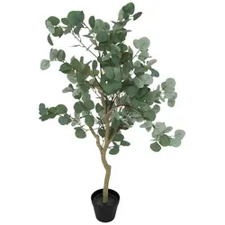 Atmosphera Kunstpflanze 127 cm - Künstliche Zimmerpflanze in lebendigem Grün, ideal für Indoor- und Outdoor-Einsätze, pflegeleicht und langlebig.